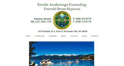 Desktop Screenshot of emeralddreamhypnosis.com